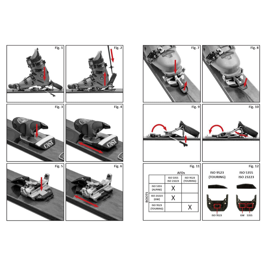 Cast Freetour 1.0 キャスト look pivot 用 CAST Freetour 1.0 Pivot 15 – Alpine Logic